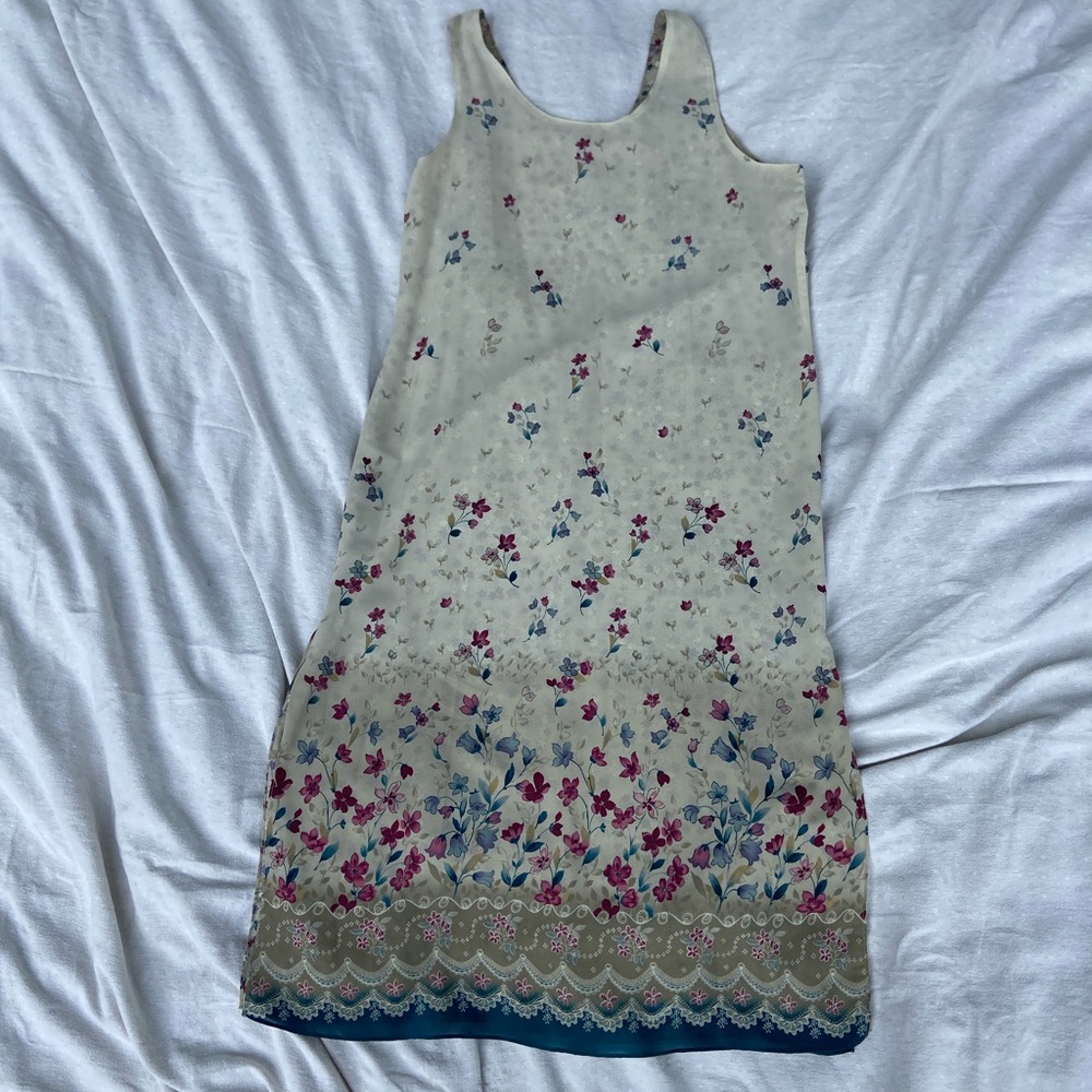 Vintage floral dress